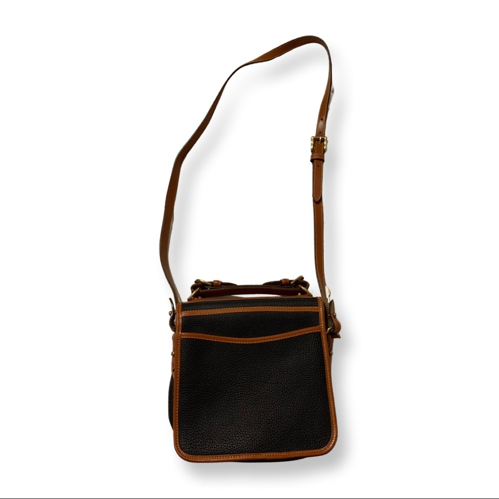 Dooney and Bourke Navy Leather Crossbody Purse - Picture 4 of 16